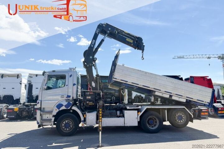 Kiepwagen MERCEDES-BENZ Atego 25.43 Hiab211 3-Seitenkipper