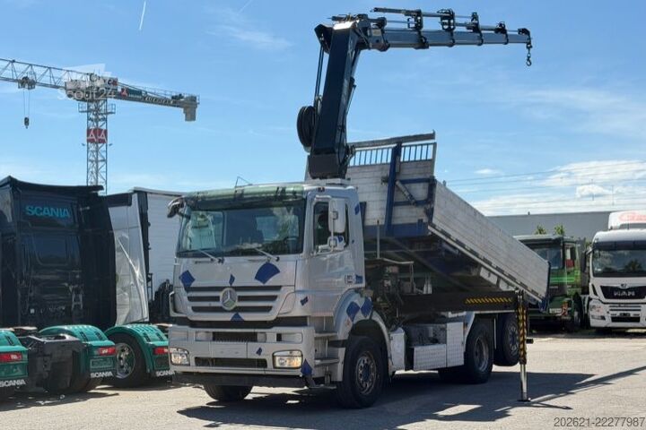 Kiepwagen MERCEDES-BENZ Atego 25.43 Hiab211 3-Seitenkipper