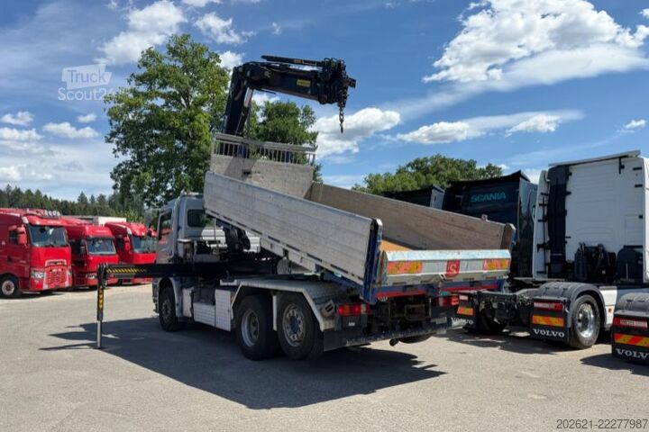 Kiepwagen MERCEDES-BENZ Atego 25.43 Hiab211 3-Seitenkipper