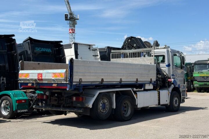 Kiepwagen MERCEDES-BENZ Atego 25.43 Hiab211 3-Seitenkipper