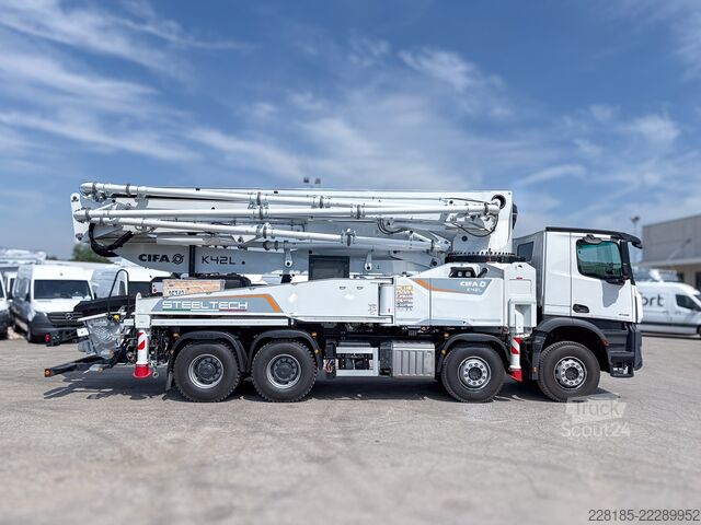 Φορτηγό ειδικού σκοπού MERCEDES - VEICOLI Arocs  4148 K 8x4/4