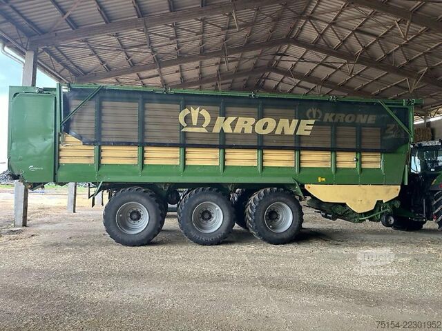 Kendi kendine yüklemeli römork Krone ZX 560 GD