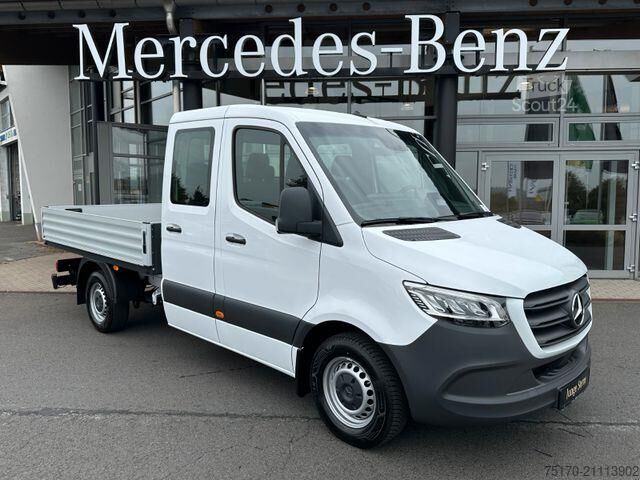 Platform van çift kabin Mercedes-Benz Sprinter 317 CDI 3665 9G DoKa AHK Klima
