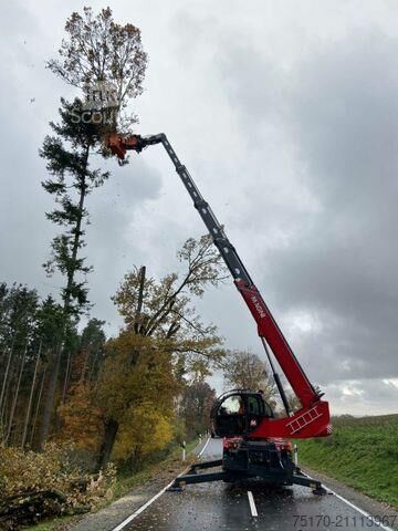 Telescopische lader Magni RTH 6.30 SH / Fällkran / Westtech CS750