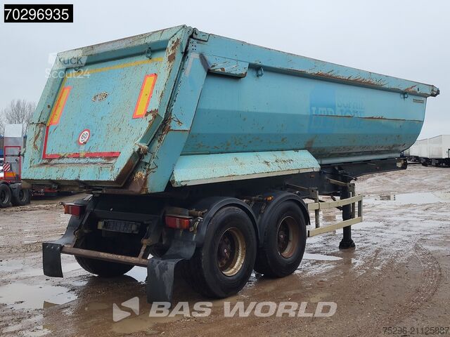 Tipper Meiller KISA2 2 axles TUV 09/26 32m3