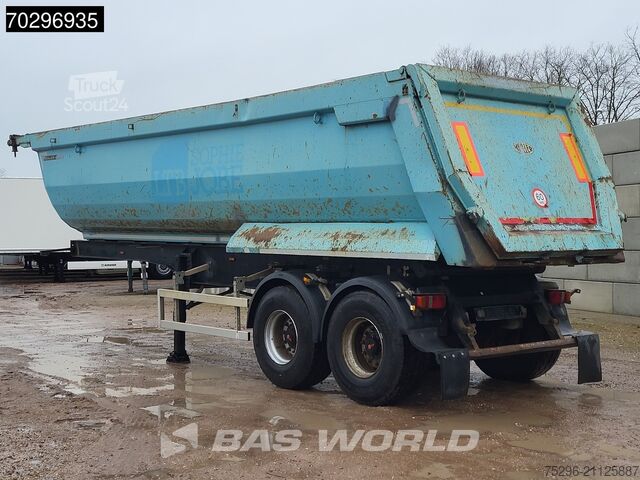 Tipper Meiller KISA2 2 axles TUV 09/26 32m3