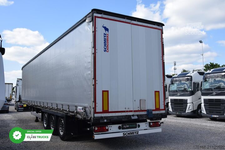 åpen semitrailer med presenning SCHMITZ CARGOBULL SCS24/L Varios