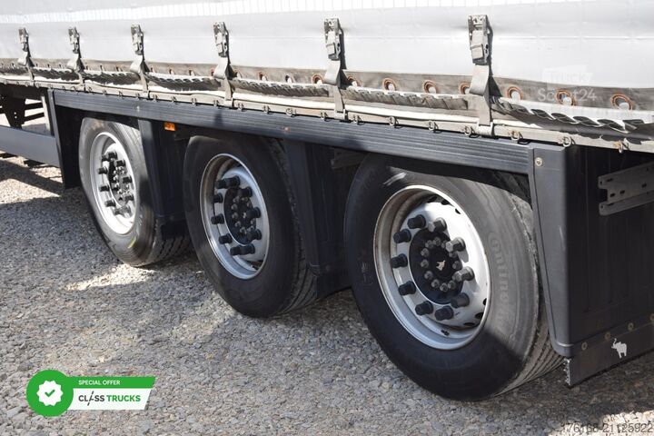 åpen semitrailer med presenning SCHMITZ CARGOBULL SCS24/L Varios