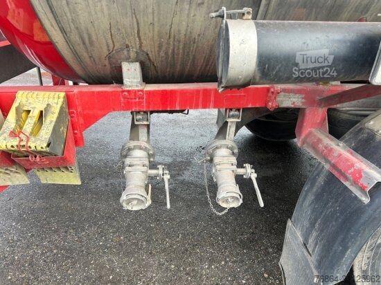 Tanktrailer FELDBINDER TANKAUFLIEGER, 33.000L, 4 KAMMERN