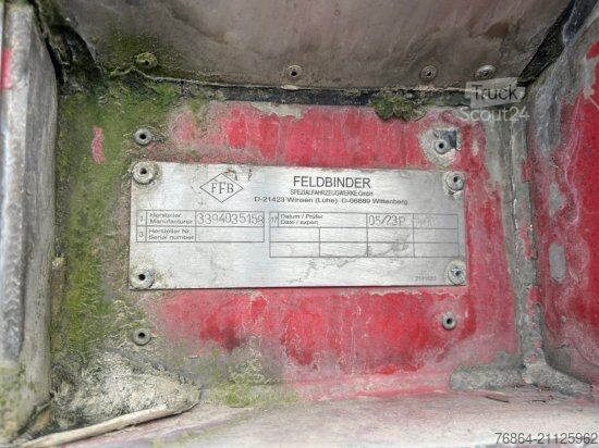 Tanktrailer FELDBINDER TANKAUFLIEGER, 33.000L, 4 KAMMERN