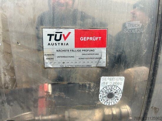 Tanktrailer FELDBINDER TANKAUFLIEGER, 33.000L, 4 KAMMERN