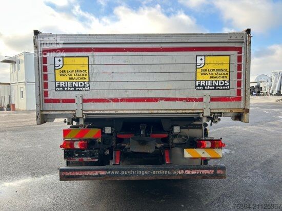 Üç taraflı damperli kamyon MERCEDES-BENZ AROCS 2846, 6X4/2 KIPPER, HMF 2320K-K5 KRAN,  LENK-LIFTACHSE, EURO 6