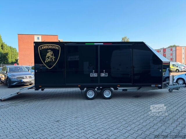 Remolque portacoches  Moetefindt FTK235 3,5t Autotransporter*Exlusive