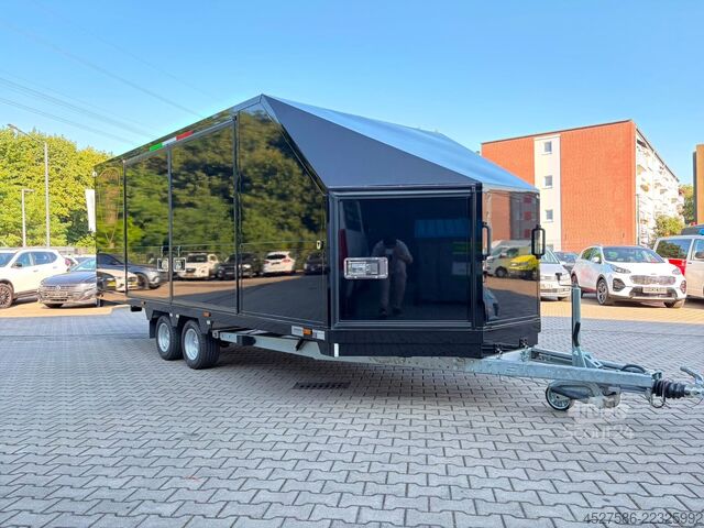 Remolque portacoches  Moetefindt FTK235 3,5t Autotransporter*Exlusive
