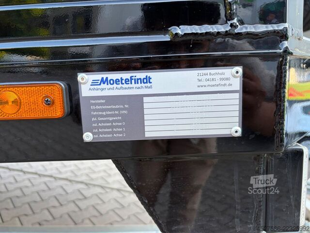 Remolque portacoches  Moetefindt FTK235 3,5t Autotransporter*Exlusive