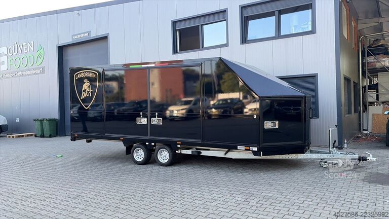 Remolque portacoches  Moetefindt FTK235 3,5t Autotransporter*Exlusive