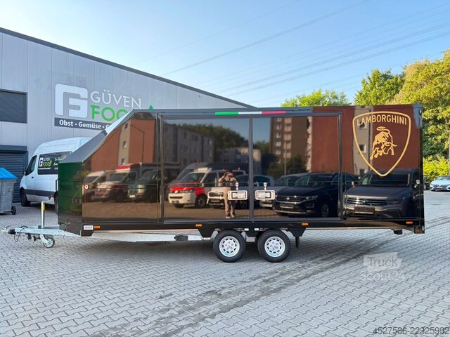 Remolque portacoches  Moetefindt FTK235 3,5t Autotransporter*Exlusive