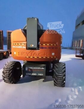 Етапи роботи самозайнятість. Skyjack SJ 85 AJ Diesel 27,91 m