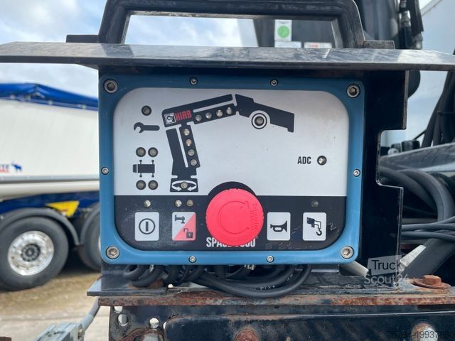 Truck mounted crane MERCEDES-BENZ 1835 Antos / 6m Pritsche / HIAB 144 DLS-3 Pro