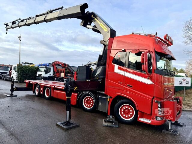 Žeriavové vozidlo Volvo FH 750 8x2 + PALFINGER PK92002 SH E (6x - 20m) ...
