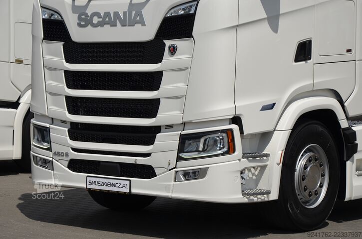 Ciągnik siodłowy Scania S 460 / 2024 / SKÓRA / KLIMA P. / NAVI /FULL LED / ACC / DE 4568