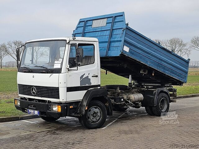 Benne à 3 côtés MERCEDES-BENZ 814 6 CYL. FULL STEEL