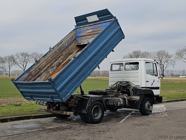 Benne à 3 côtés MERCEDES-BENZ 814 6 CYL. FULL STEEL