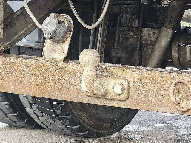 Benne à 3 côtés MERCEDES-BENZ 814 6 CYL. FULL STEEL