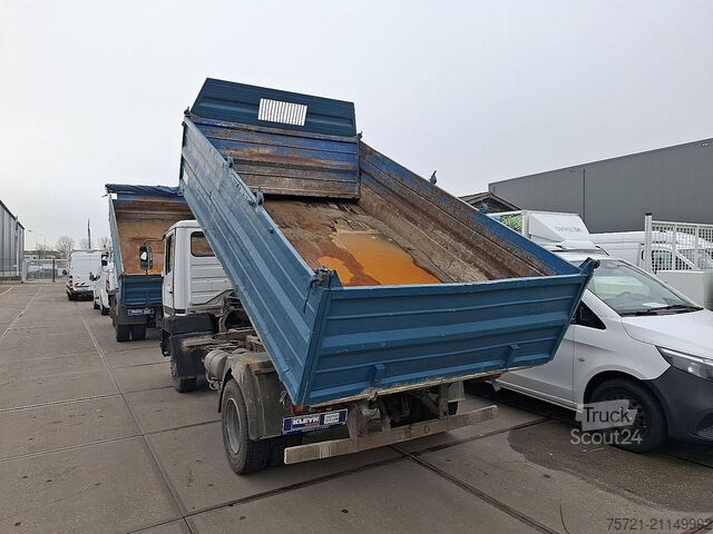 Benne à 3 côtés MERCEDES-BENZ 814 6 CYL. FULL STEEL