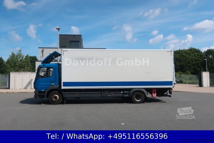Kastes kravas automašīna MERCEDES-BENZ Nr.W135 Atego 1327 4x2 1.Hand / Ladeboard / Luft