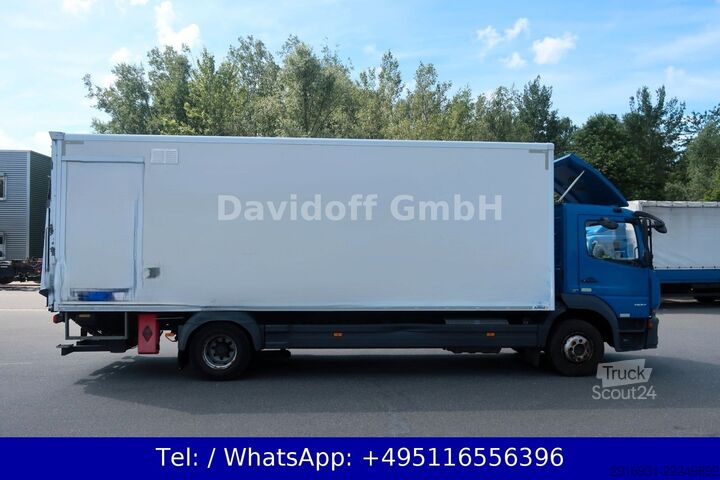 Kastes kravas automašīna MERCEDES-BENZ Nr.W135 Atego 1327 4x2 1.Hand / Ladeboard / Luft