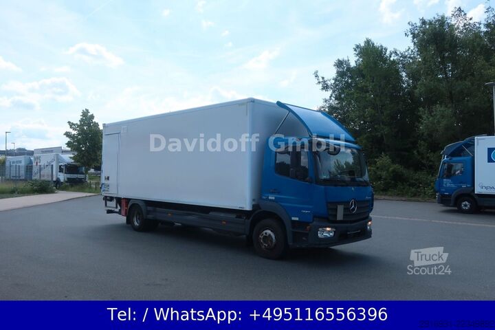 Kastes kravas automašīna MERCEDES-BENZ Nr.W135 Atego 1327 4x2 1.Hand / Ladeboard / Luft