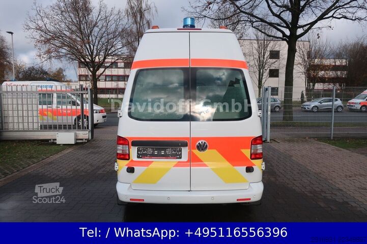 Пожарна кола VOLKSWAGEN T5 Transporter Hochdach lang/KTW/Klima/FN: A29
