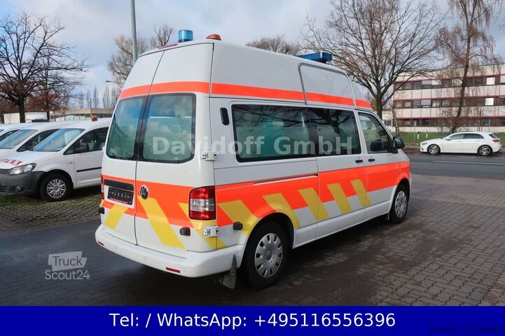 Пожарна кола VOLKSWAGEN T5 Transporter Hochdach lang/KTW/Klima/FN: A29