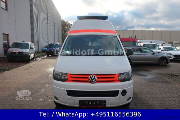 Пожарна кола VOLKSWAGEN T5 Transporter Hochdach lang/KTW/Klima/FN: A29