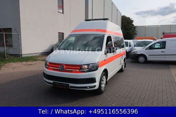 Gaisrinė mašina VOLKSWAGEN T6 KTW Hochdach lang 1.Hand SHZ / PDC :A93