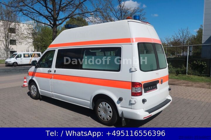 Feuerwehrfahrzeug VOLKSWAGEN T5 Transporter Hochdach lang/KTW/Klima/Nr. 283
