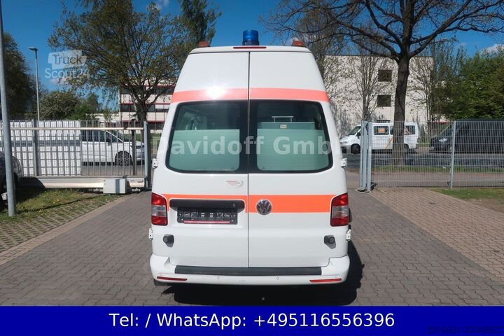 Feuerwehrfahrzeug VOLKSWAGEN T5 Transporter Hochdach lang/KTW/Klima/Nr. 283