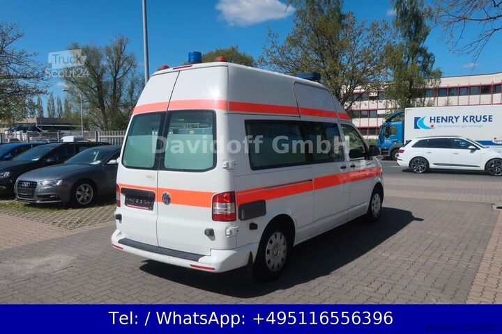 Feuerwehrfahrzeug VOLKSWAGEN T5 Transporter Hochdach lang/KTW/Klima/Nr. 283