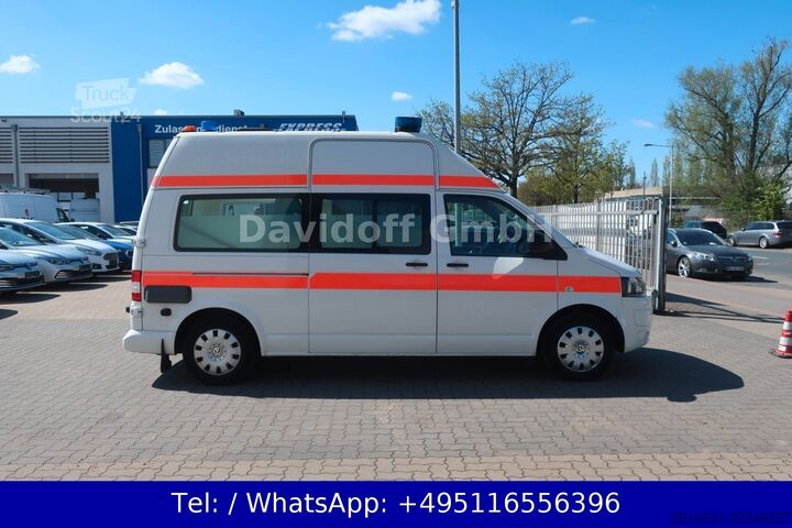 Feuerwehrfahrzeug VOLKSWAGEN T5 Transporter Hochdach lang/KTW/Klima/Nr. 283