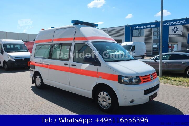 Feuerwehrfahrzeug VOLKSWAGEN T5 Transporter Hochdach lang/KTW/Klima/Nr. 283