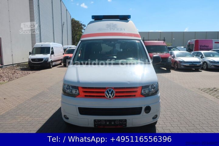 Feuerwehrfahrzeug VOLKSWAGEN T5 Transporter Hochdach lang/KTW/Klima/Nr. 283
