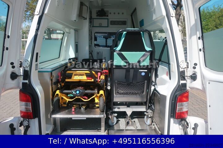 Feuerwehrfahrzeug VOLKSWAGEN T5 Transporter Hochdach lang/KTW/Klima/Nr. 283