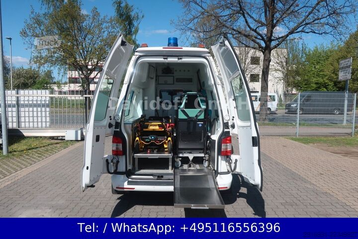 Feuerwehrfahrzeug VOLKSWAGEN T5 Transporter Hochdach lang/KTW/Klima/Nr. 283