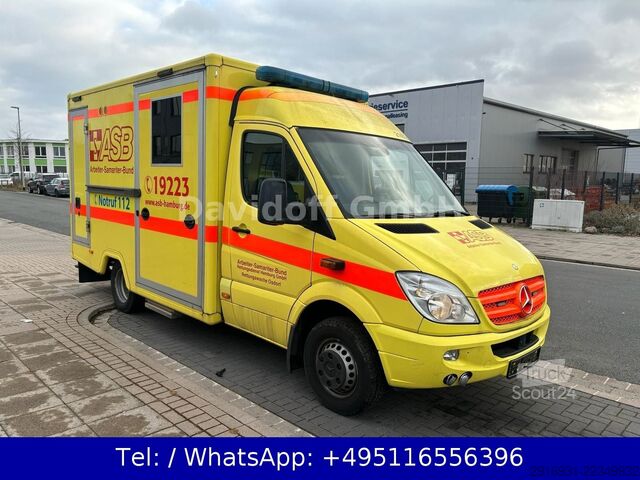 شاحنة إطفاء MERCEDES-BENZ Sprinter II 516 CDI / Klima / Automatik / RTW