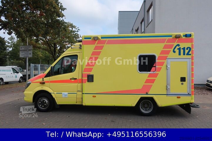 Gaisrinė mašina MERCEDES-BENZ Sprinter RTW 519CDI 1.Hand/ Navi / Fzg Nr: A79