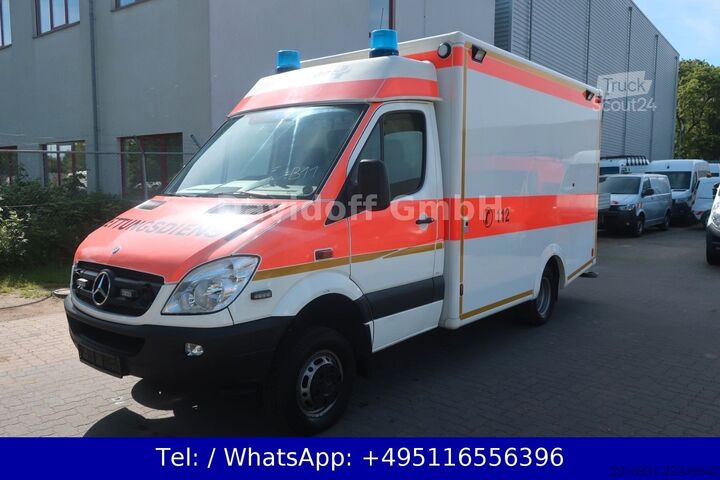 Feuerwehrfahrzeug MERCEDES-BENZ Nr.B11 Sprinter 516CDI 4X4 RTW / Kamera /
