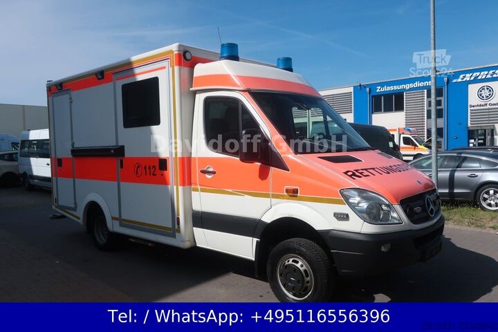 Feuerwehrfahrzeug MERCEDES-BENZ Nr.B11 Sprinter 516CDI 4X4 RTW / Kamera /