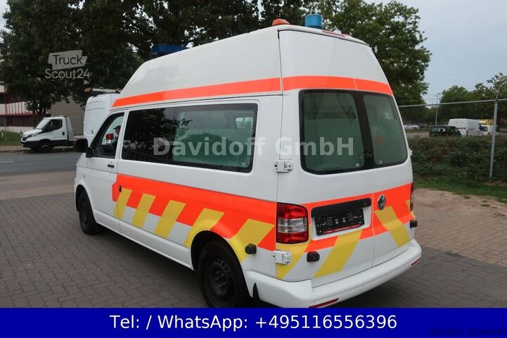 Brandbil VOLKSWAGEN T5 Transporter Hochdach lang/KTW/Automatik/FNA35
