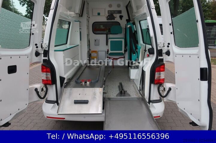 Brandbil VOLKSWAGEN T5 Transporter Hochdach lang/KTW/Automatik/FNA35